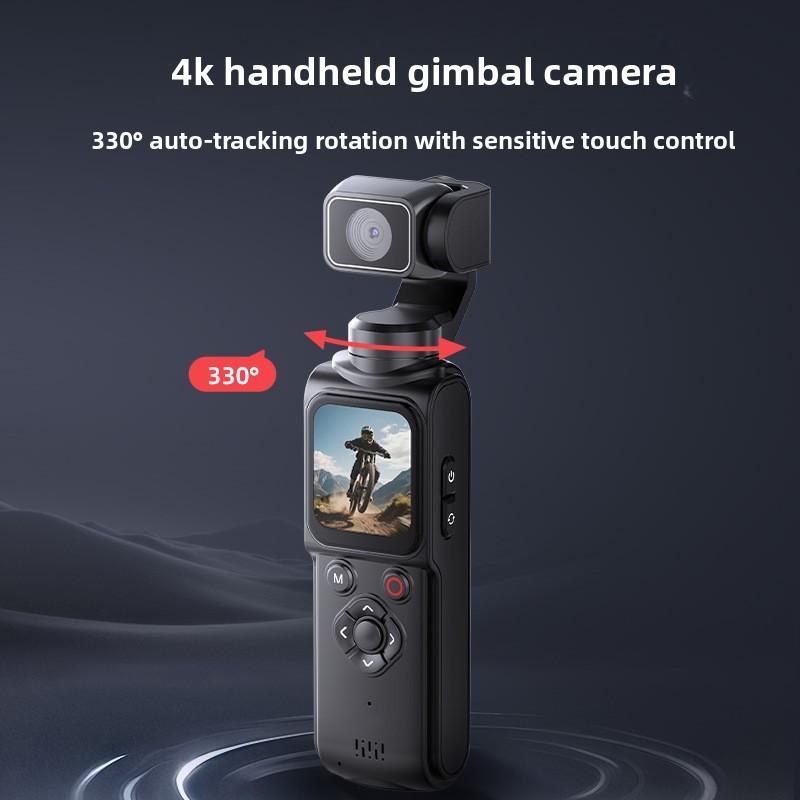 Ручной карманный стабилизатор для экшн-камеры 4K Ultra HD, Видеорегистратор с защитой от тряски для влогов и путешествий на природе