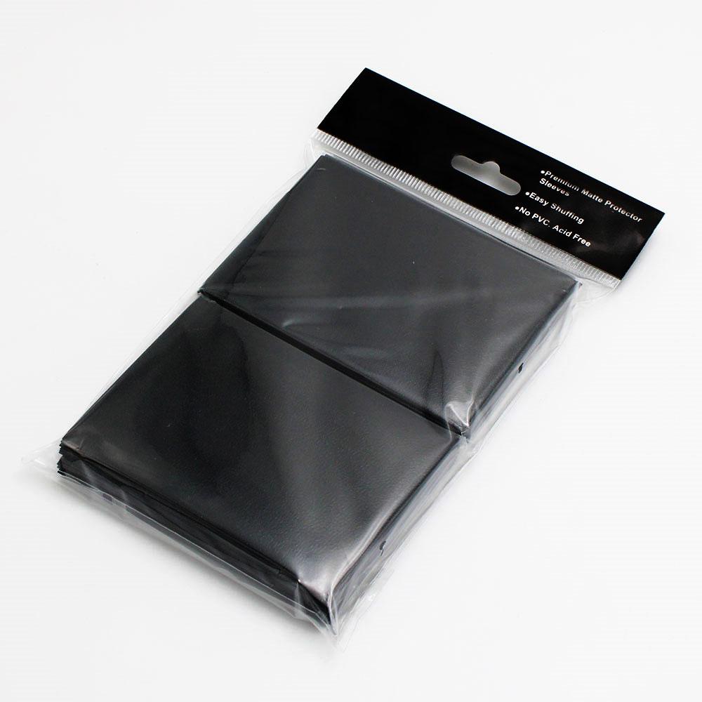 100Pcs/Set 66x91mm Matte Colorful Standard Size Card Sleeves TCG Trading Cards Protector Tarot Shield Board Games Magical Cover