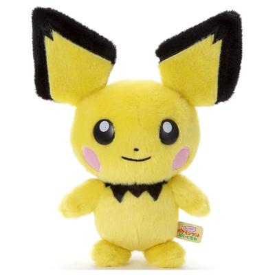 Такара Томи Артс (ТАКАРАТОМИ ИСКУССТВА) Pokémon I Choose You! Плюшевая игрушка Пичу, примерно 23 см в высоту, 726705