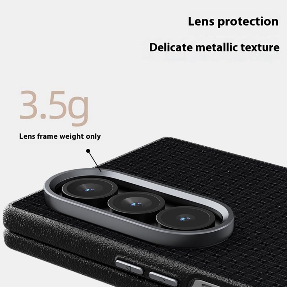 ABEEL For Samsung Galaxy Z Fold7 5G Magnetic Case Textured Micro-Embossing Back Cover