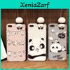 Мультяшный 3D Милый Животные ТПУ Силиконовый Чехол для Телефона для Iphonex 6s 7 Plus 8