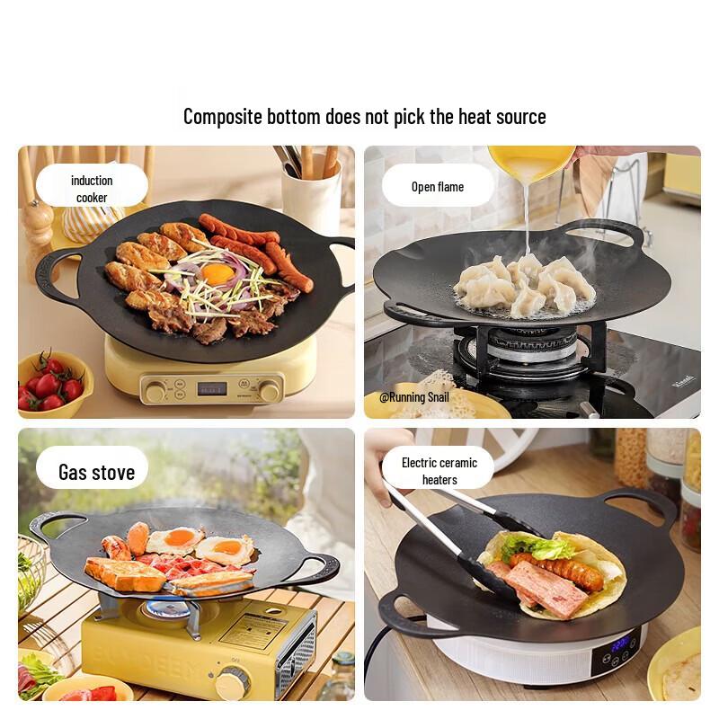 Buydeem 32cm Non-stick Grill Pan