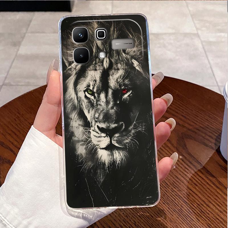 Чехол для Infinix Note 60 Pro Note60 5G Чехол X6879 X6878 Роскошный Милый Любовь Кролик Смешной Прозрачный Тонкий Мягкий ТПУ Силиконовый Чехол для Телефона