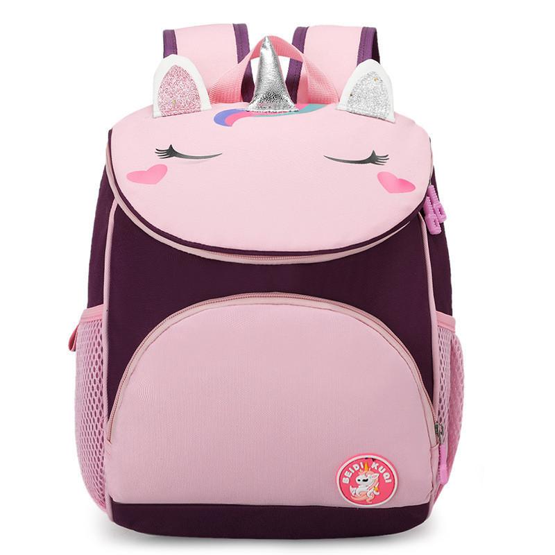 Cute Waterproof Nylon Dinosaur Backpack For Kindergarten Students And Toddlers