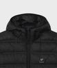 Sunlit Fingerhole Duck Down Padded Jacket (Black)
