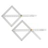 Diagonal Square Ruler Corner Angle Finder High Precise Easy To Use Portable Miter Saw Bevel Gauge Woodworking Ruler