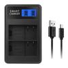 ЖК-двойное USB-зарядное устройство EN-EL15 для D500 D600 D610 D600E D7000 D7100 D7200 D800E Камера Зарядная док-станция Аксессуары
