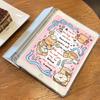 For iPad Air5 Case Cartoon Butter Bear Pattern iPad Smart Tri-Fold Case for iPad Air6 11 13 Pro2024 11 13 Pro2021 2018 12.9 with Pencil Holder