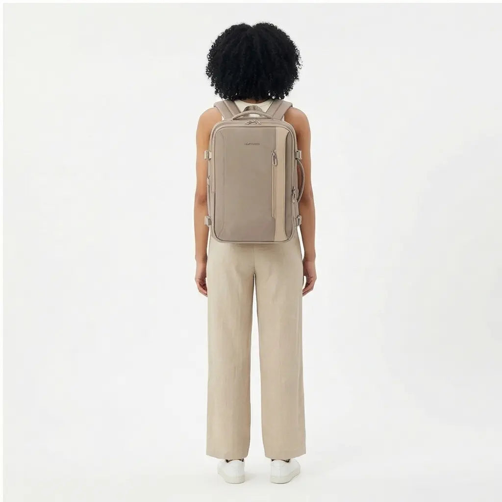 Wings Skylark Multifunctional Backpack Expandable Beige