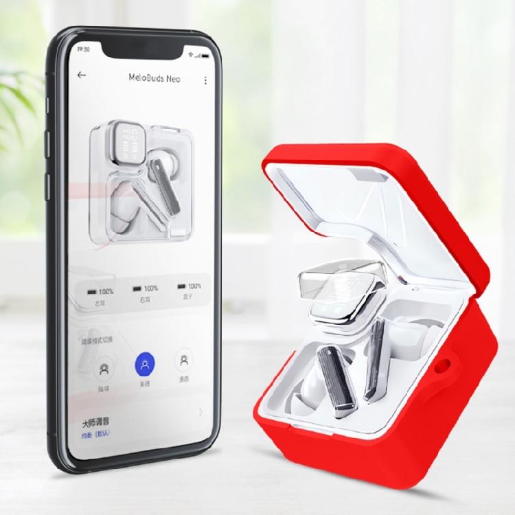 Protective Silicone Case AntiScratch for MeloBuds Earphone Nonscratch Cover Dustproof Housing