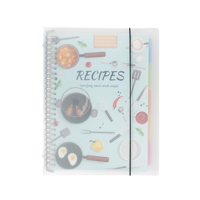"DIY Family Recipe Journal: Cross-Border Loose-Leaf Cookbook"