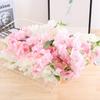 3PCS Artificial Long Stem Flower Cherry Blossom Branches 100cm Fake Silk Bouquet Faux Cherry Blossom Flowers Arrangements for Party Home Wedding Decor