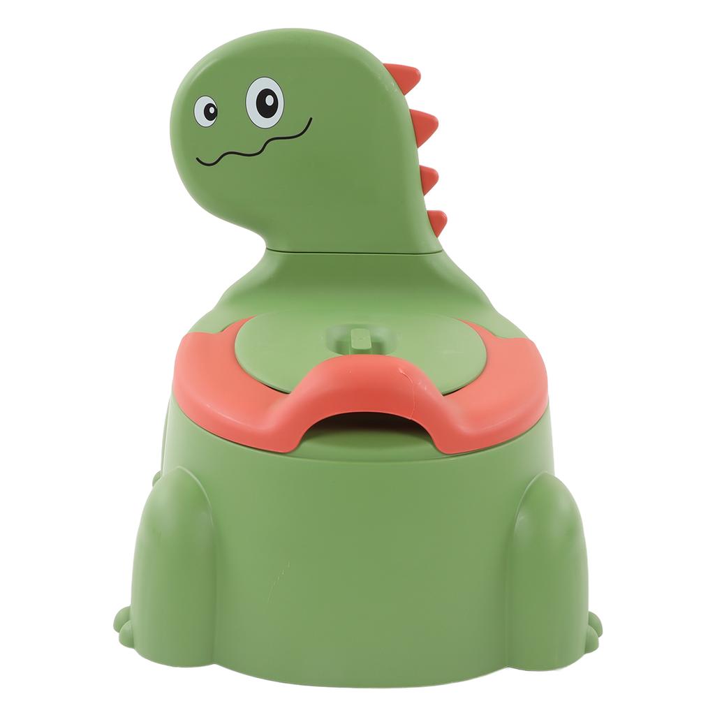 Baby Potty Thickening Ergonomic Modern Cartoon Dinosaur Training Potty Toilet with Rubber Base for