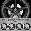 56mm 4pcs Car Wheel Center Hub Cap Badge Sticker For Skoda Octavia Fabia Kamiq Kapoq Kodiaq Rapid Superb SCALA Auto Accessories