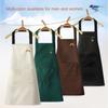 Oilproof Apron PVC Cooking Work Clothes New Hotel Restaurant Chef Barbecue Apron