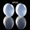 2pcs 8-50mm Colourful Oval Ear Plug Tunnels Gauges Ear Stretcher Expander Body Piercing Jewelry for Women Men