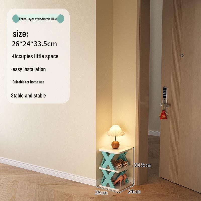 Multi-Layer Detachable Shoe Rack for Entryway and Storage Solutions