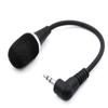 Metal Computer Microphone Double Channel Auditory Input For Online Meeting Podcast Gaming 3.5mm Port Wide Compatibility