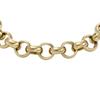 Fossil Women's ARCHIVAL BOLD LINKS Gold-Tone Stainless Steel Chain Bracelet, JOF01107710