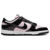 Nike Dunk Low Pink Foam Черные женские кроссовки Белые DJ9955-600