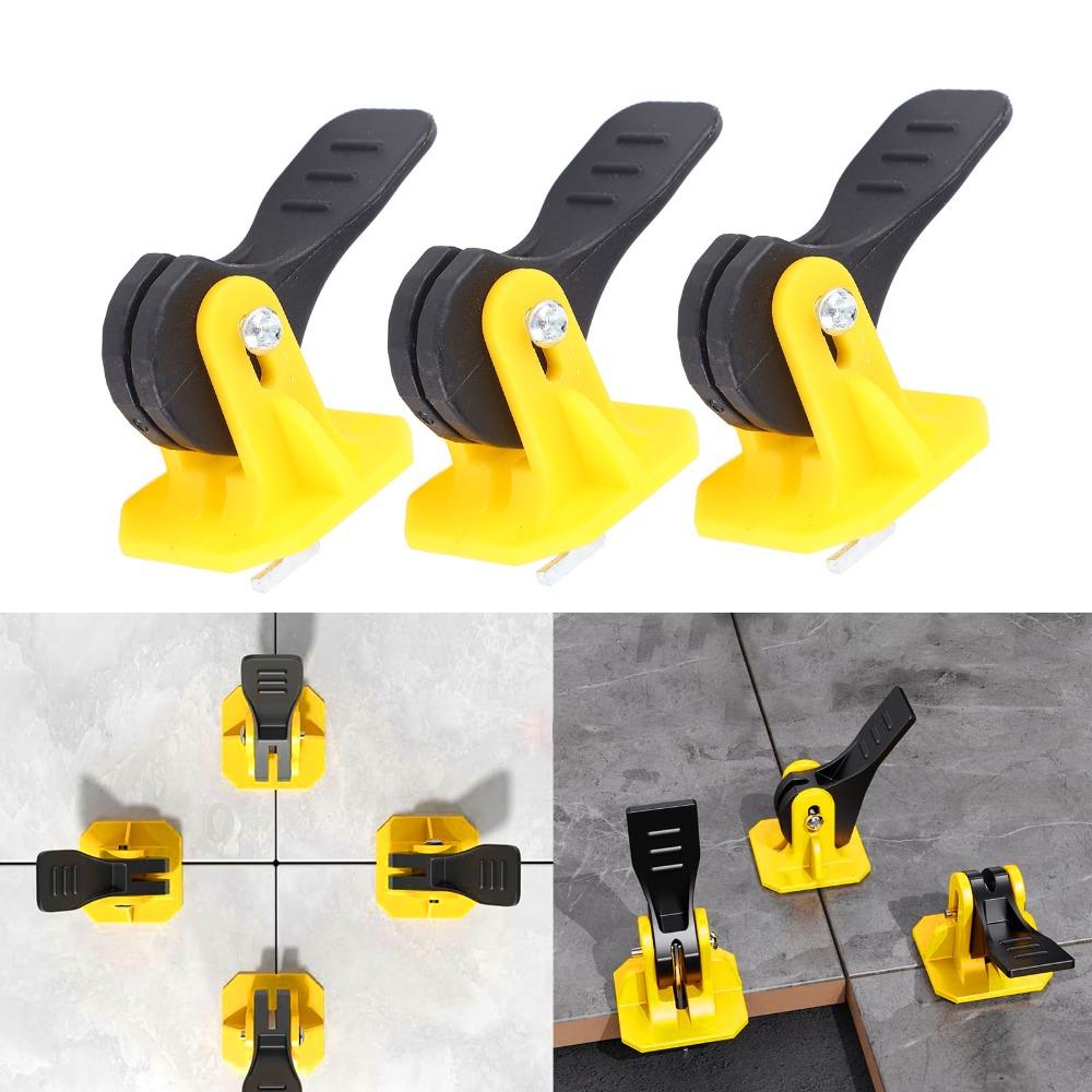 50PCS Exchangeable Tile Leveler Reusable Tile Leveling System Adjustable Tile Spacers Bathroom