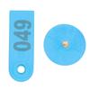 Numbered Ear Tag Marks Labels for Sheep Goats Farm Animal Livestock Feeding SuppliesBlue