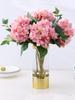 4 Pcs Artificial Hydrangea Bouquet Faux Hydrangea Flowers Artificial Hydrangeas with Stems Fake Silk Hydrangeas Flowers with Stems for Home Decor