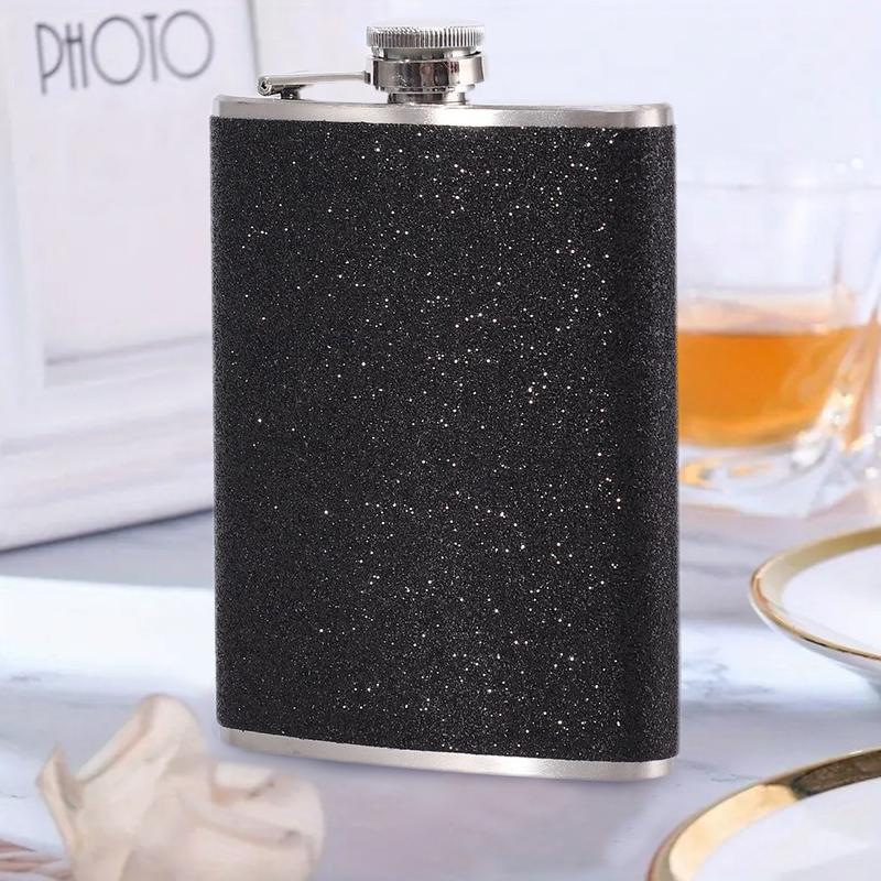 1 шт. бутылка для вина, высококачественный подарок, индивидуальный многоцветный портативный горшок для вина из нержавеющей стали, блестящий шикарный аксессуар для отдыха на открытом воздухе