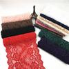 1 Yard Elastic Hollow Flower Embroidery Lace 15 Cm Wide Diy Handicrafts Clothing Sewing Fabric Home Textile Curtain