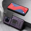 KEYSION Противоударный защитный чехол для IQOO 13 5G Slide Push Pull защитное кольцо для объектива камеры подставка для телефона задняя крышка для IQOO 13 5G