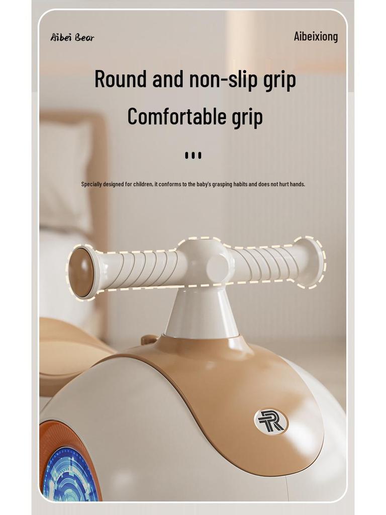 Одобренные знаменитостями детские ходунки и беговел: Бесшумная, противоударная машина-твист для детей в возрасте 1-3 лет