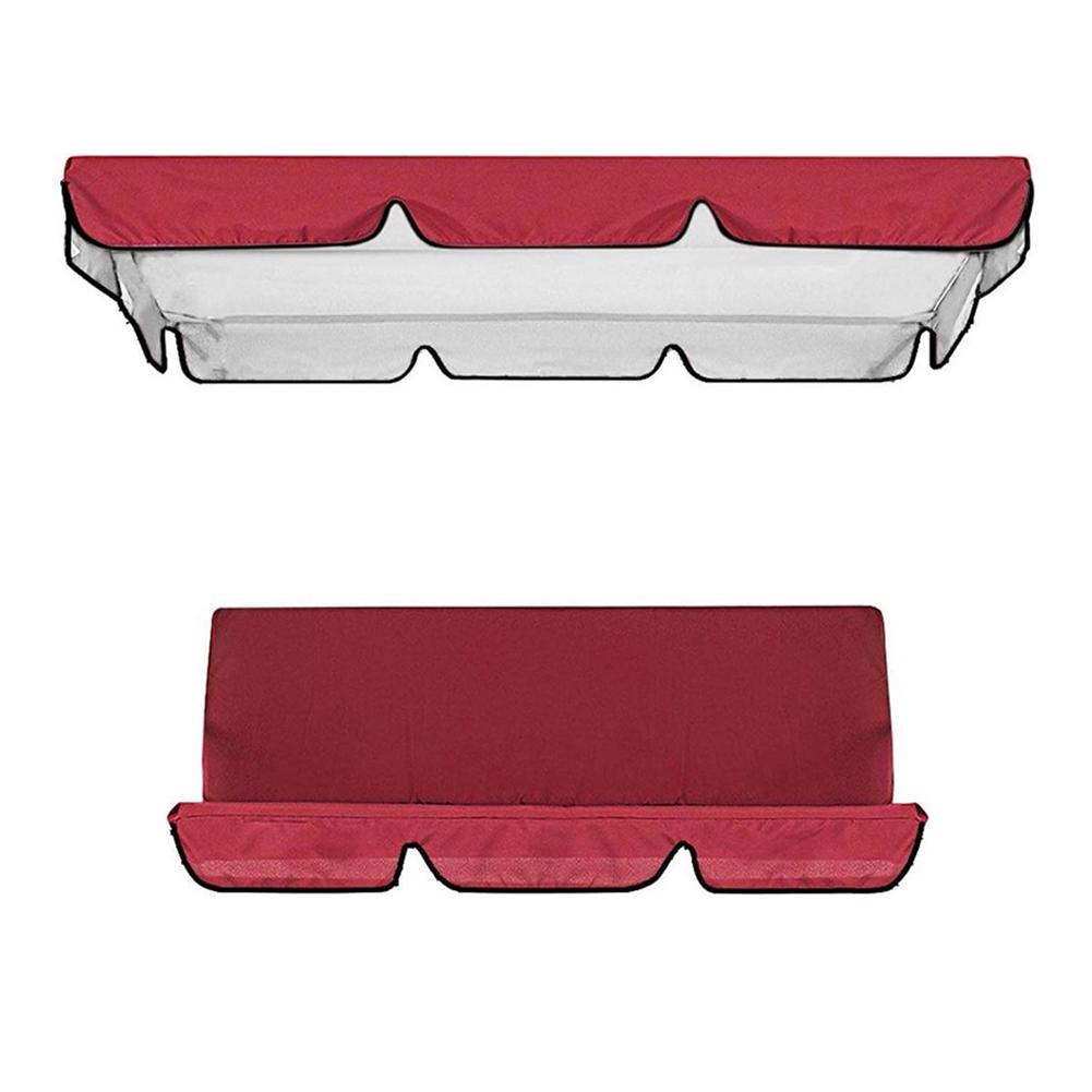 Сменный навес для садовых качелей, водонепроницаемая верхняя крышка для качелей, навес для крыльца, качели для патио, садовые качели на открытом воздухе