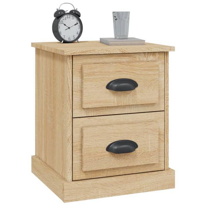 Maison Exclusive - Table de chevet chêne sonoma 39x39x47,5 cm bois d'ingénierie