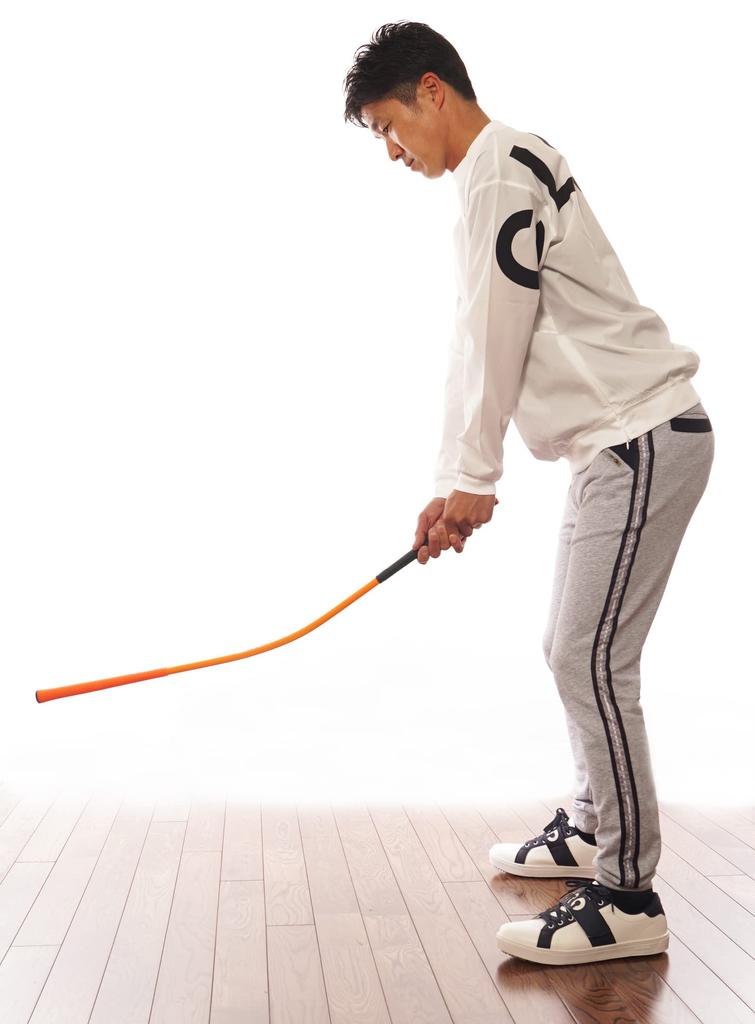 Живой изгиб свинга средний 97 см автоматический поворот лица мелкий замах гольф-снаряжение для первой руки для гольфа тренировочное оборудование (Средний размер,/Оранжевый)