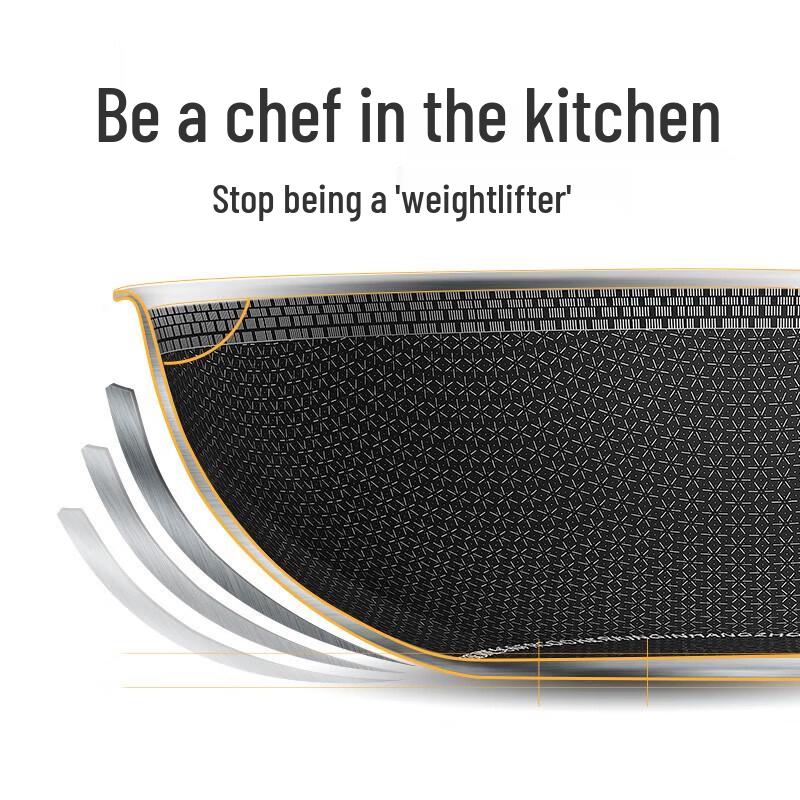 COOKER KING Двусторонний вок-соты из нержавеющей стали 316