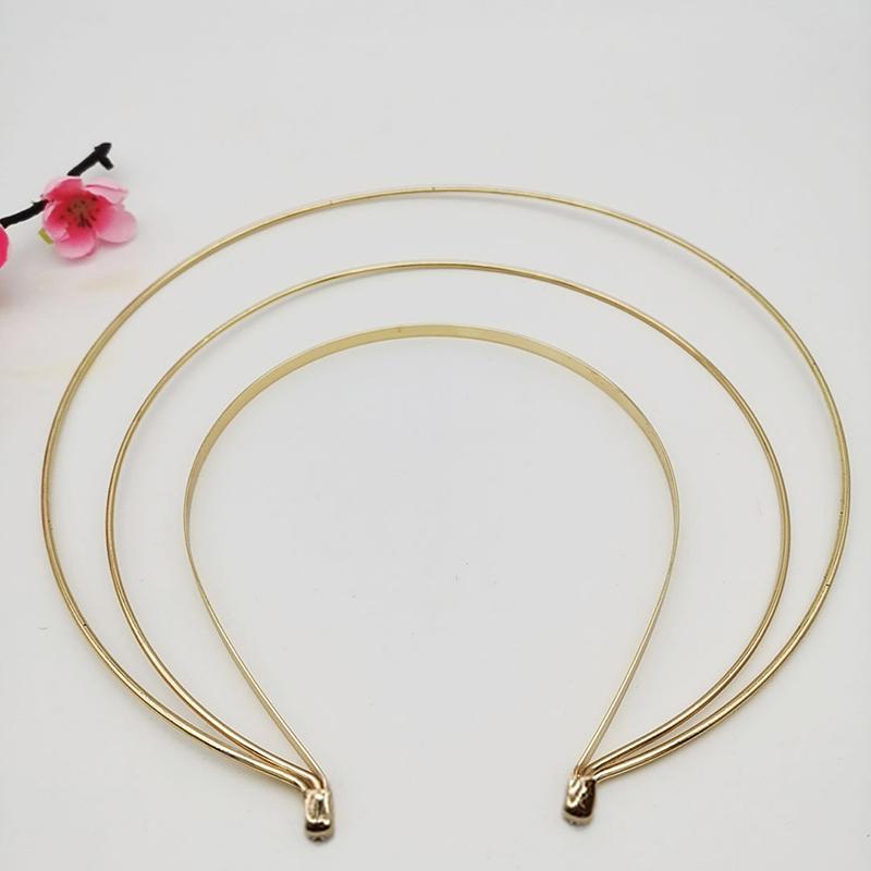 Женские золотые тиары и короны, ювелирные изделия, большие двухслойные свадебные аксессуары, металлические ободки для волос