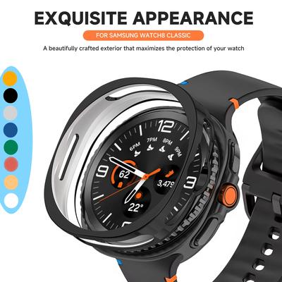 Мягкий ТПУ Чехол-протектор для Samsung Galaxy Watch 8 Classic 8 40 44 мм Полый Чехол для часов Защитный бампер-накладка
