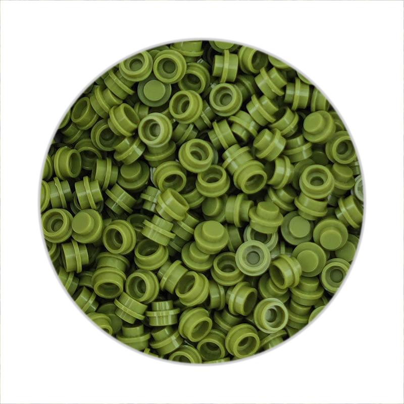 300/500/1000 шт. Сборные частицы 6141 Пластина круглая 1x1 точка DIY строительные блоки фигурки лампа кирпичи игрушка для детей 4073