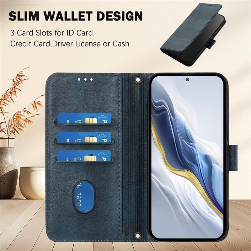 Чехол для Sharp Aquos Sense 9 Plus basic Lite SH-01K SH-M05 SH-53E SHG14 SHV40 Basio Active3 One S3 Кожаный Кошелек Карман Слоты для Карт Откидной Чехол-Книжка