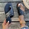 Flat Bottom Set Toe Slippers Women Summer Outer Wear Sandals Women