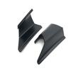 Pair Black Motorcycle Front Fairing Winglet Aerodynamic Wing Side Spoiler Cover