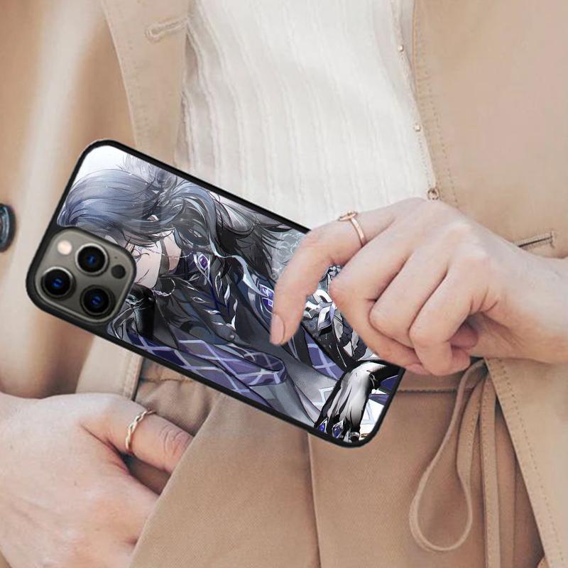 Чехол для телефона Genshin Impact Pantalone Магнитный Для APPLE iPhone 17 Air 16 14 13 12 Pro Max 15 Plus Зарядка С MagSafe Чехол