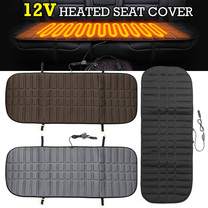 12V Car Rear Back Heated Heating Seat Cushion Cover Pad Winter Car Auto Warmer Heater Automotive Accessories