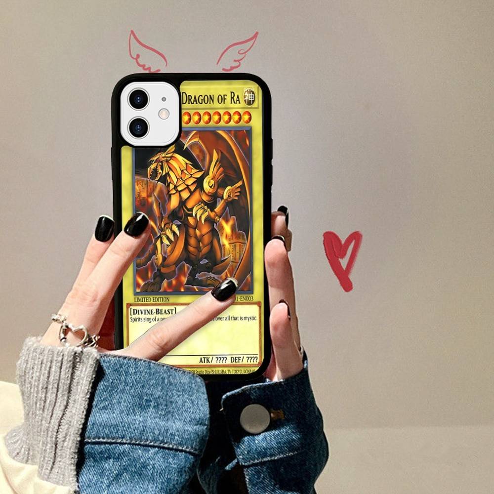 Anime Yu-Gi-Oh Phone Case For IPhone 17 16 15 14 13 Plus 12 11 Pro Max PC+TPU Cases Back Cover