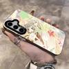 Аниме Kamisama Kiss Круглый чехол для телефона для Samsung S25 Ultra S23 S22 S21 S20 Ultra Plus S24 Fe A54 A55 Цвет Серебристый Чехол