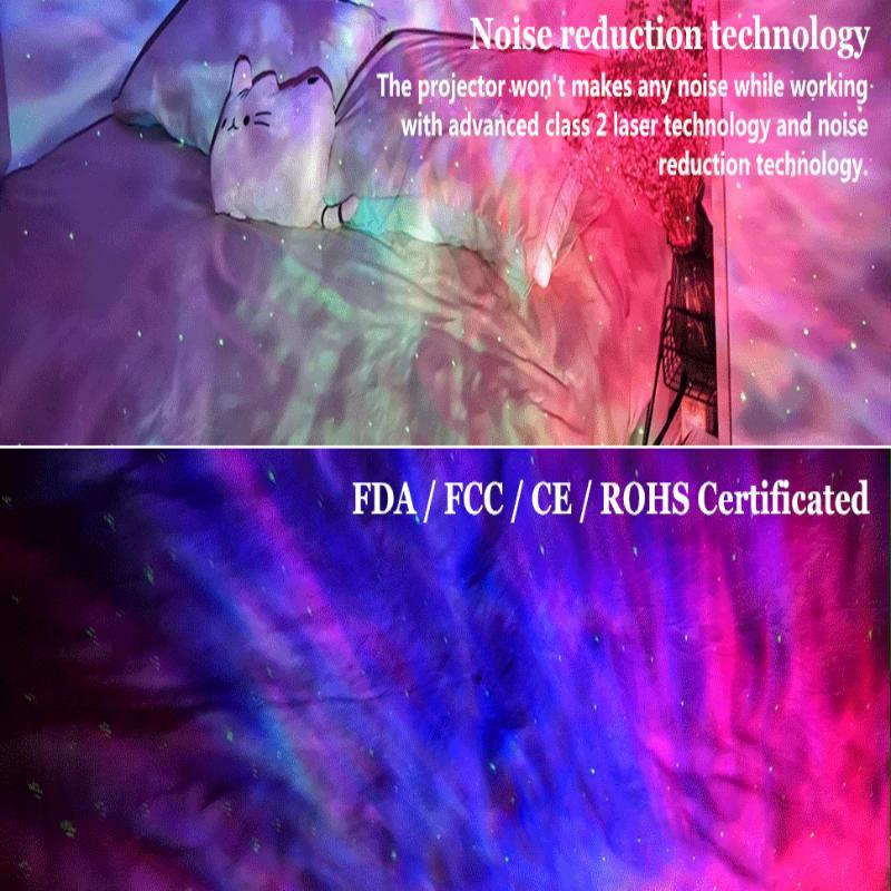Smart Star Projector With App Voice Control Remote Rgb Lighting Perfect For Bedroom Home Party Night Ambient Light