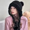 Korean - Style Ear - Flap Knitted Hat: Fashion Meets Warmth