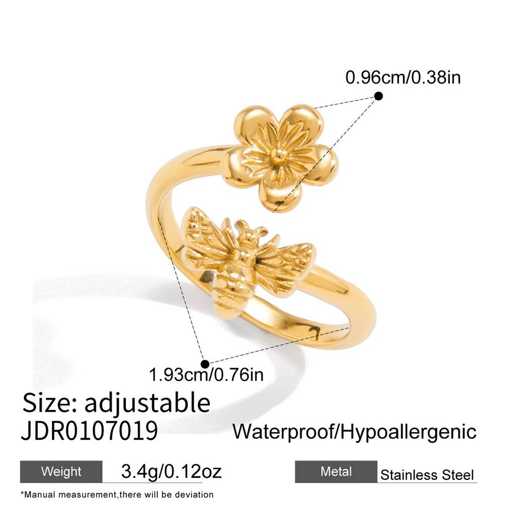 Браслет и серьги JYL TS с дизайном пчелы приносят промышленность и благословения