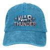 2026 War Thunder Game Baseball Cap Outfit Vintage Distressed Denim Washed Sun Cap Unisex Style Summer Unstructured Soft Hats Cap