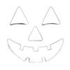 Halloween Pumpkin Ghost Bats Face Decorative Painting Stencils Metal Cutting Dies for DIY Pumpkin Carving Wood Walls Art Decor